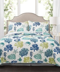 Coastal Reef Quilt 3 Piece Set