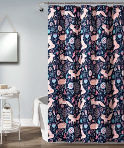 Pixie Fox Shower Curtain