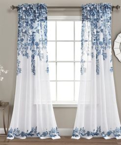 Tanisha Sheer Window Curtain Panel Set
