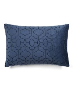 Velvet Geo Decorative Pillow Cover