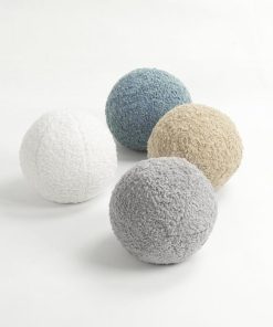 Neo Boucle Sphere Ball Throw Pillow