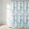 Bird And Hydrangea Toile Shower Curtain