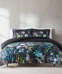 Fantasy Floral Cotton Duvet Cover Set