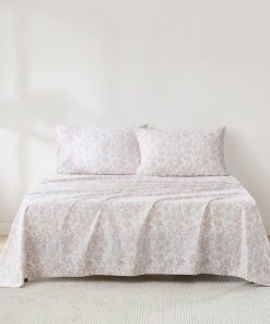 Peony Toile Cotton Sheet Set