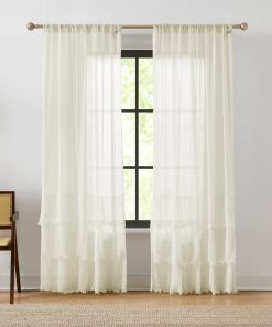 Georgette Sheer Curtain Panels