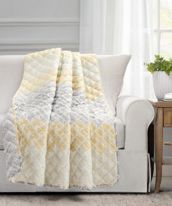 Medallion Ombre Reversible Throw