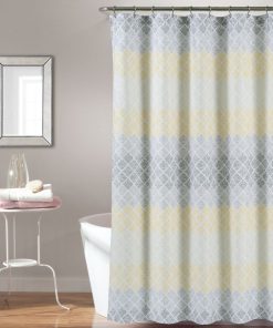 Medallion Ombre Shower Curtain