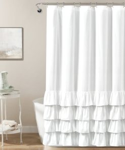 Allison Ruffle Shower Curtain