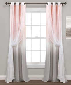 Umbre Fiesta Sheer/Light Filtering Window Curtain Panel