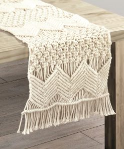 Boho Macrame Indoor/Outdoor Table Runner