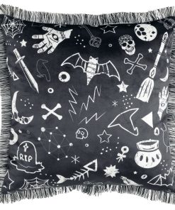 Halloween Elements Decorative Pillow
