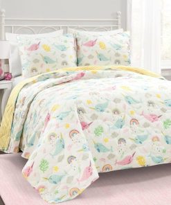 Magical Narwhal Quilt Set