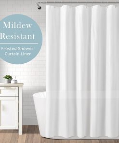 Mildew-Resistant Shower Curtain Liner