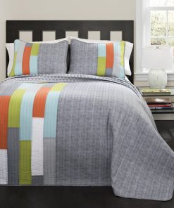Shelly Stripe Quilt Set
