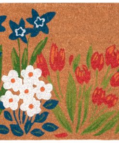 Natura Fresh Flowers Outdoor Mat
