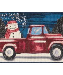 Esencia Truck Load Of Cheer Indoor/Outdoor Mat
