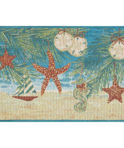 Esencia Coastal Ornaments Indoor/Outdoor Mat