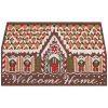 Natura Gingerbread House Welcome Outdoor Mat