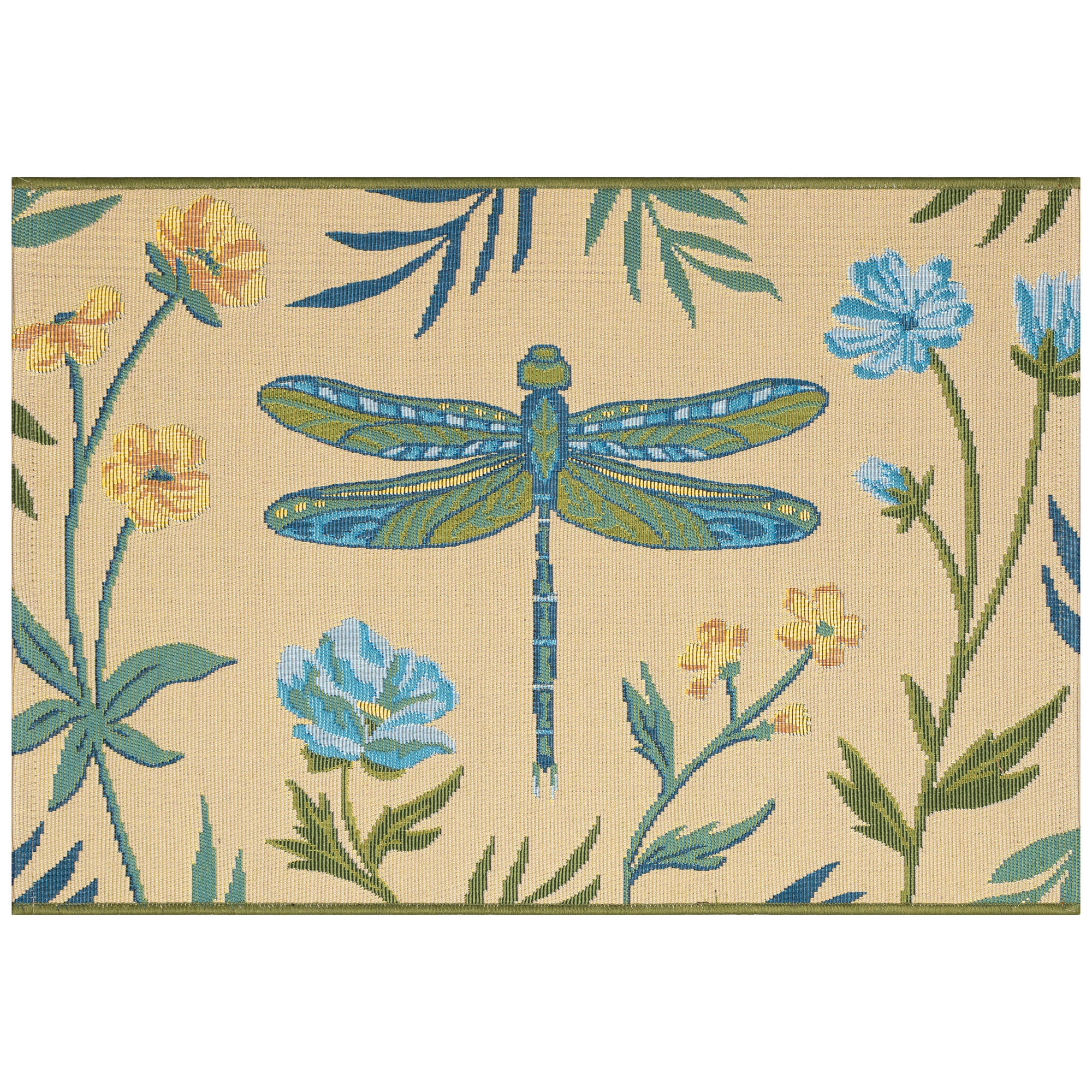 Esencia Floral Dragonfly Indoor/Outdoor Mat