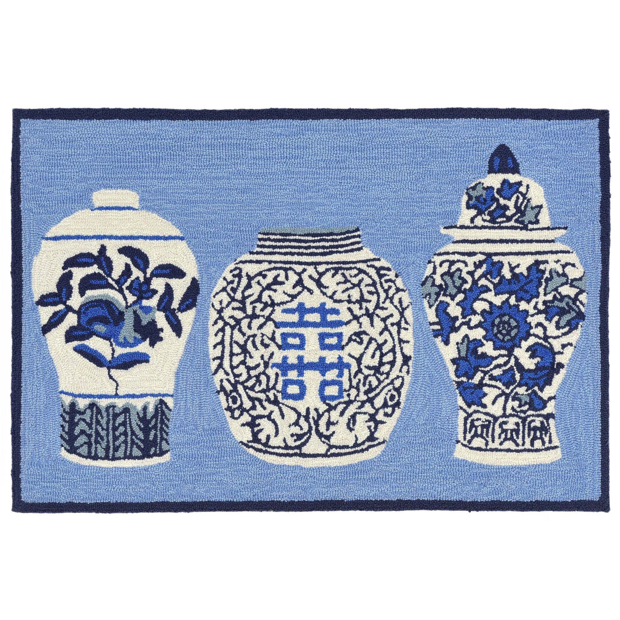 Frontporch Ginger Jars Indoor/Outdoor Mat