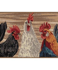 Esencia Three Roosters Indoor/Outdoor Mat