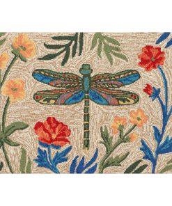 Frontporch Floral Dragonfly Indoor/Outdoor Mat