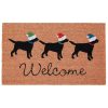 Natura Three Dogs Holiday Outdoor Mat
