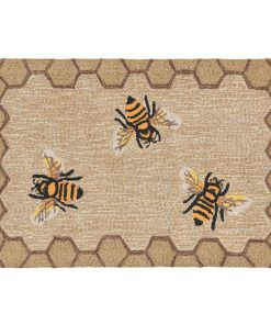 Frontporch Honeycomb Bee Indoor/Outdoor Mat